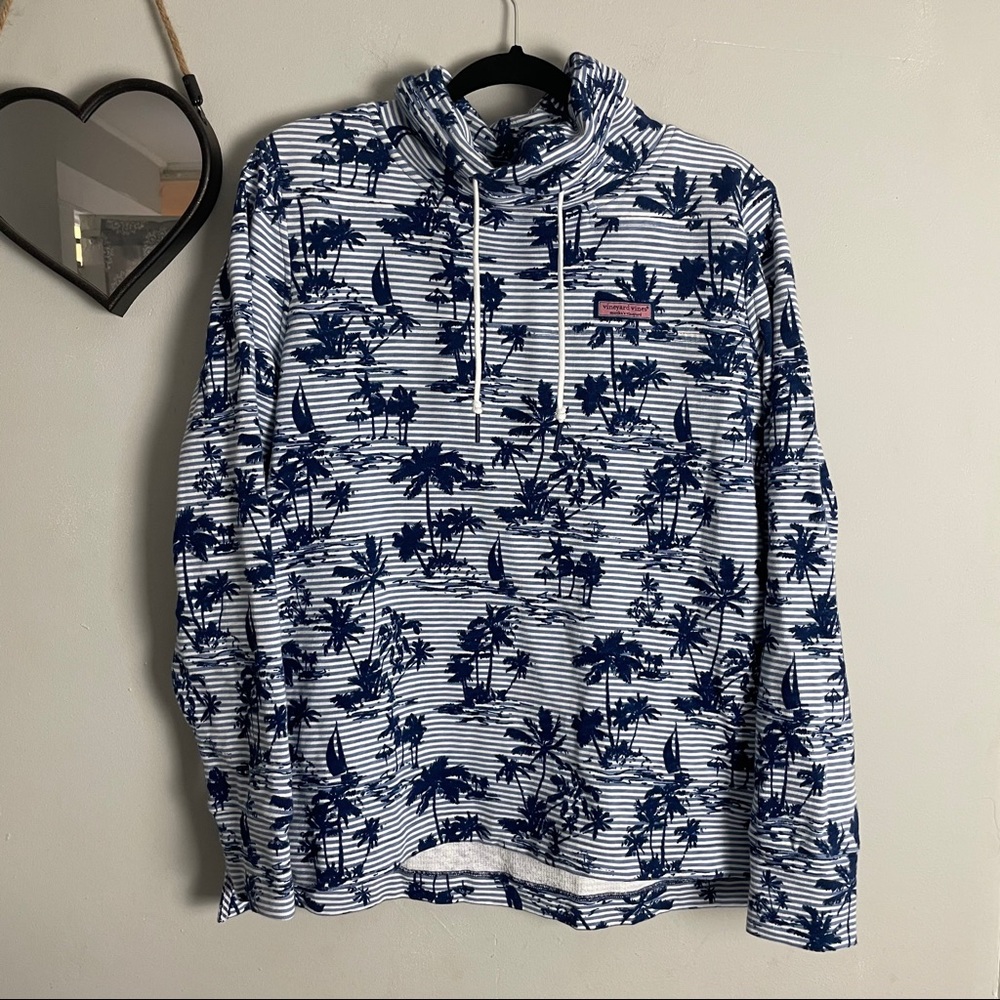 Vineyard Vines Pullover Palms Shep Shirt Size S